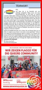 Seite 2 vom Programmheft Queer.Life.Duisburg 2021