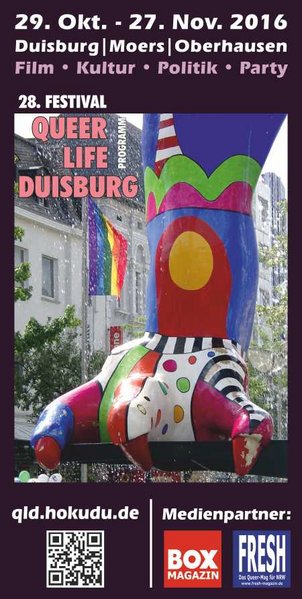 Titelseite Queer.Life.Duisburg 2016